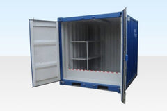 8Ft X 8Ft Raised Bunded Store image 1