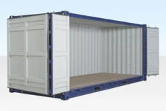 20ft Open Side Shipping Container – One Trip Full Side Access Storage Container image 1