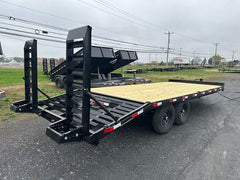 CAM Superline 8.5 x 22 Deckover Equipment Trailer – Ladder Ramps image 2