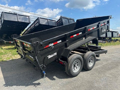 CAM Superline Beast 7 x 14 Dump Trailer – Hydraulic Jack image 2