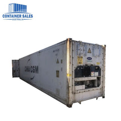 40ft High Cube Refrigerated Shipping Container For Sale image 1