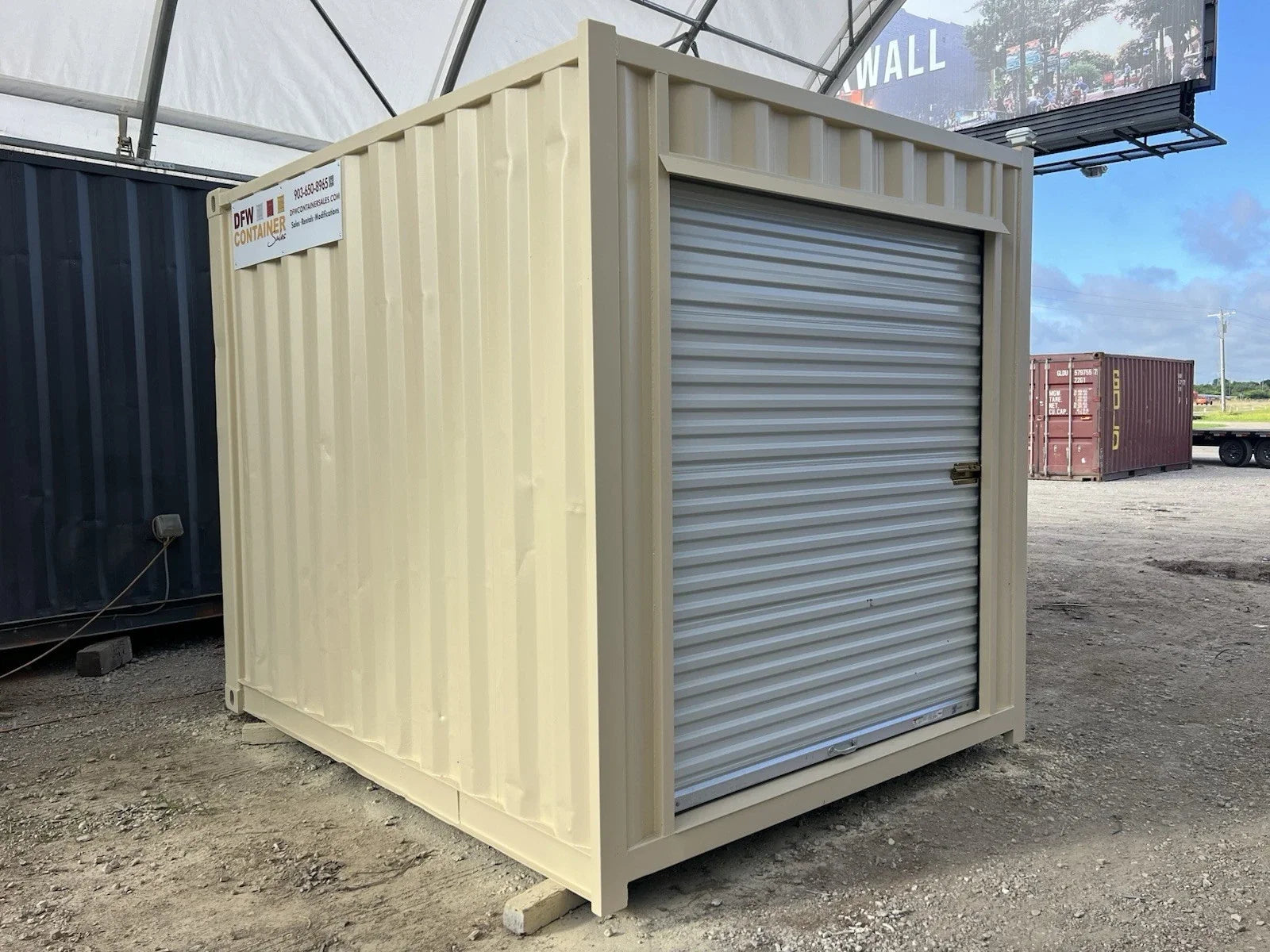 USED 10 foot Shipping Container image 0