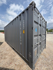 20ft Slate Gray Shipping Container image 1