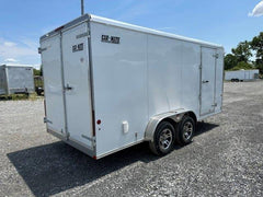 Car Mate 7 x 16 Enclosed Cargo Trailer – Barn Doors image 3