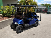 2020 E-Z-GO RXV Elite Lithium Golf Cart for Sale (Electric Blue) image 0