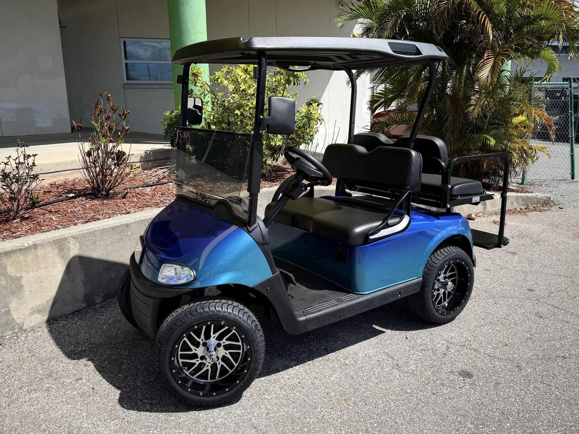 2020 E-Z-GO RXV Elite Lithium Blue Fade Golf Cart for Sale image 0