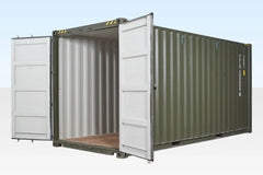 20ft High Cube One Trip Shipping Container (9'6") – New Wind & Watertight Storage Container image 3