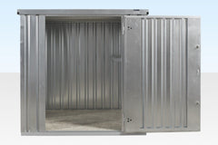 2m Flat Pack Store (Galvanised) Features image 0
