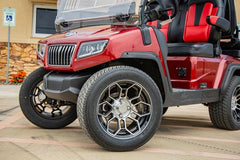 Red 2024 EVolution D5 Ranger 2+2 Golf Cart for Sale image 1