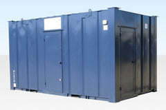 3+1 Steel Toilet Cabin 16Ft x 9Ft image 0
