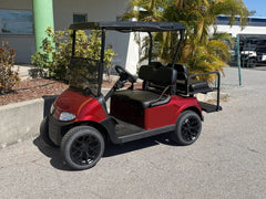 2020 E-Z-GO RXV Elite Lithium Golf Cart for Sale (Inferno Red) image 0