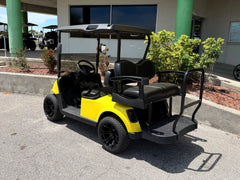 2020 E-Z-GO Lithium RXV Elite Golf Cart for Sale Yellow image 1