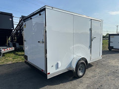Covered Wagon 7’x12′ Enclosed Trailer — 6″ Added Height image 1