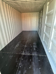 NEW 20ft Light Gray Shipping Container image 3