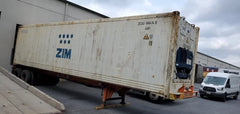 40ft HC Reefer Container–Wind & Water Tight, Non-Working For Sale image 2