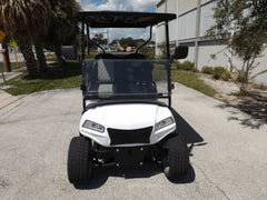 White 2023 HONOR LSV 2+2 G1 Lifted Lithium Golf Cart for Sale image 1