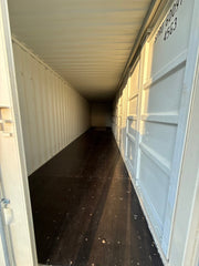 NEW 40ft Ivory Shipping Container image 3