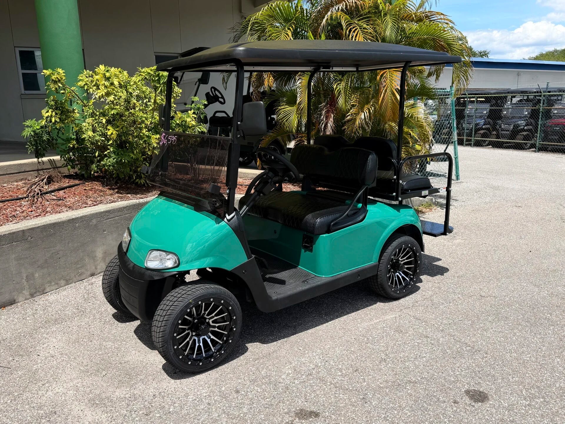 2020 E-Z-GO RXV Elite Lithium Golf Cart for Sale (Aqua) image 0