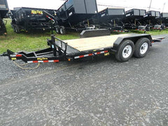 Big Tex 7 x 16 Full-Tilt Equipment Trailer – Removable Fenders image 1