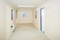 24Ft x 9Ft Steel Anti-Vandal Office Cabin image 0