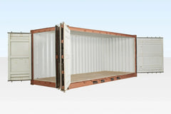 Used 20ft Open Side Shipping Container – Full Side Access (FSA) Storage Container image 0