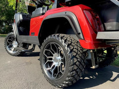 Red 2024 EVolution D5 Maverick 2+2 Golf Cart for Sale image 3