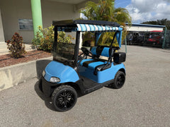 E-Z-GO 2020 Lithium RXV Elite Golf Cart for Sale (Sky Blue) image 0