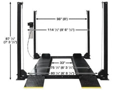 Atlas Apex 8 8,000 lb 4-Post Lift Car image 0
