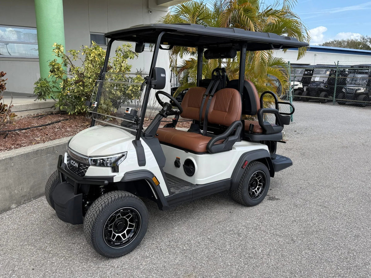 2026 ICON i40X Golf Cart for Sale (White) image 0