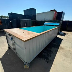 20ft Portable Container Swimming Pool | Caribbean Blue Outdoor Swimming Pool image 3