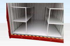 10Ft X 8Ft Flat Floor Bunded Store image 2