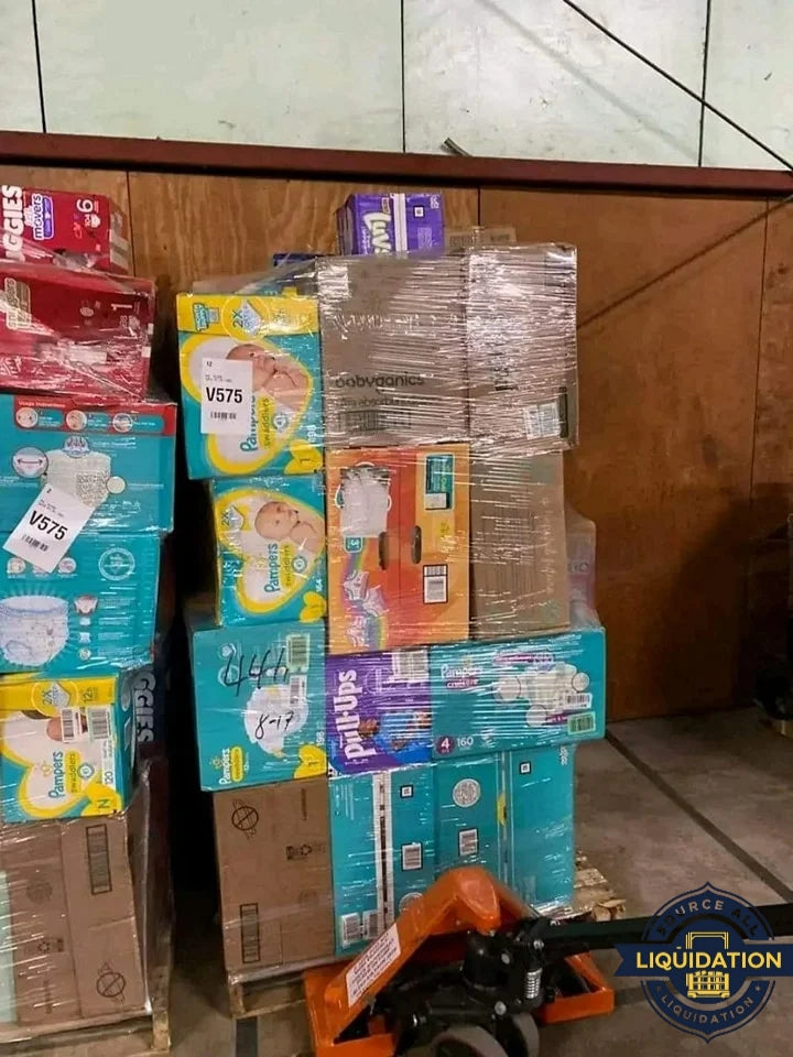 Wholesale Pallet of Baby Wipes – Pampers & Huggies image 0