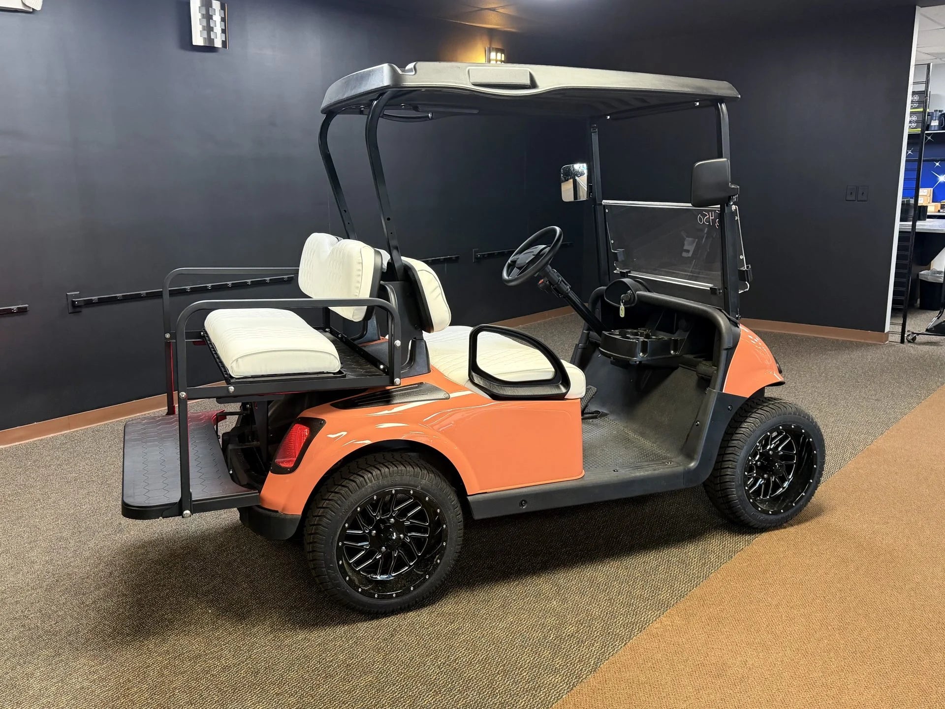 2020 E-Z-GO Lithium RXV Elite Golf Cart for Sale (Salmon) image 1