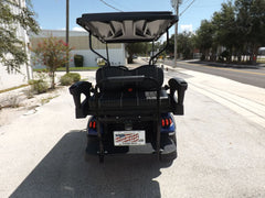 Blue 2023 HONOR LSV 2+2 G1 Lifted Lithium Golf Cart for Sale image 3