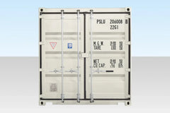 20ft One Trip Shipping Container – White (RAL 9003) | Wind & Watertight Storage Container image 3