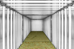 6M X 2.1M End Linked Flat Packed Container Bundle (Galvanised) image 2