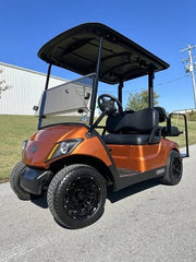 Orange 2020 Yamaha Golf Car Drive2 EFI QUIETECH GAS for Sale image 0