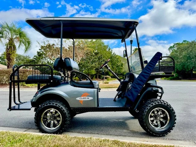 2017 E-Z-GO Express S4 Clays Limited Edition Golf Cart for Sale image 7