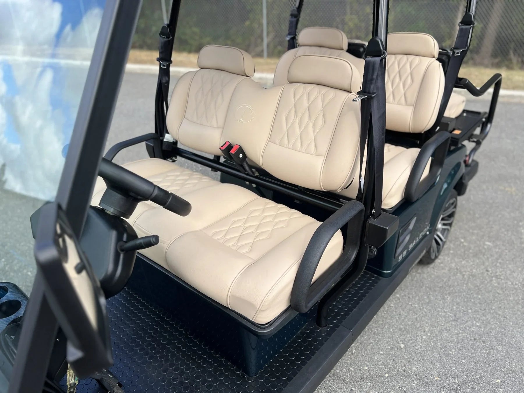 Green 2023 Tomberlin Saloon Golf Cart for Sale image 6