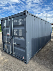NEW 20ft Slate Gray Shipping Container image 0
