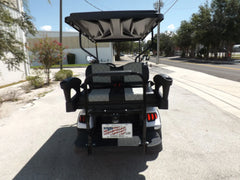 White 2023 HONOR LSV 2+2 G1 Lifted Lithium Golf Cart for Sale image 3