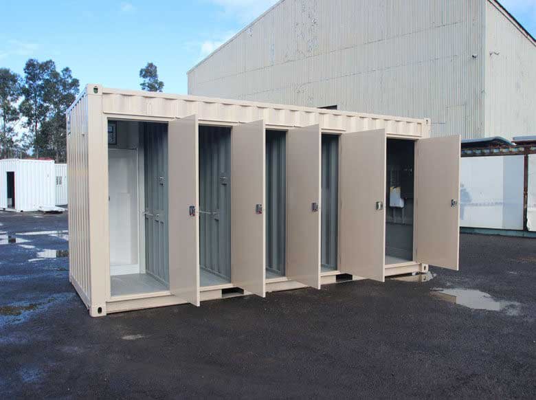 Shipping Container Ablution Block (10ft / 20ft / 40ft Modular Bathroom Unit) image 0