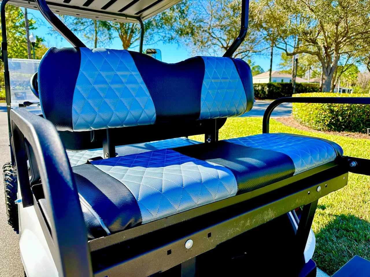 2017 E-Z-GO TXT 48V Lifted Golf Cart for Sale image 9