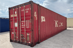 45′ High Cube Wind & Watertight Shipping Containers image 0