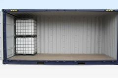 20ft High Cube Shipping Container (9'6") – IBC Storage Container with Side Access image 1