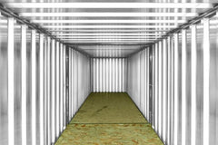6M X 2.1M End Linked Flat Packed Container Bundle (Galvanised) image 1