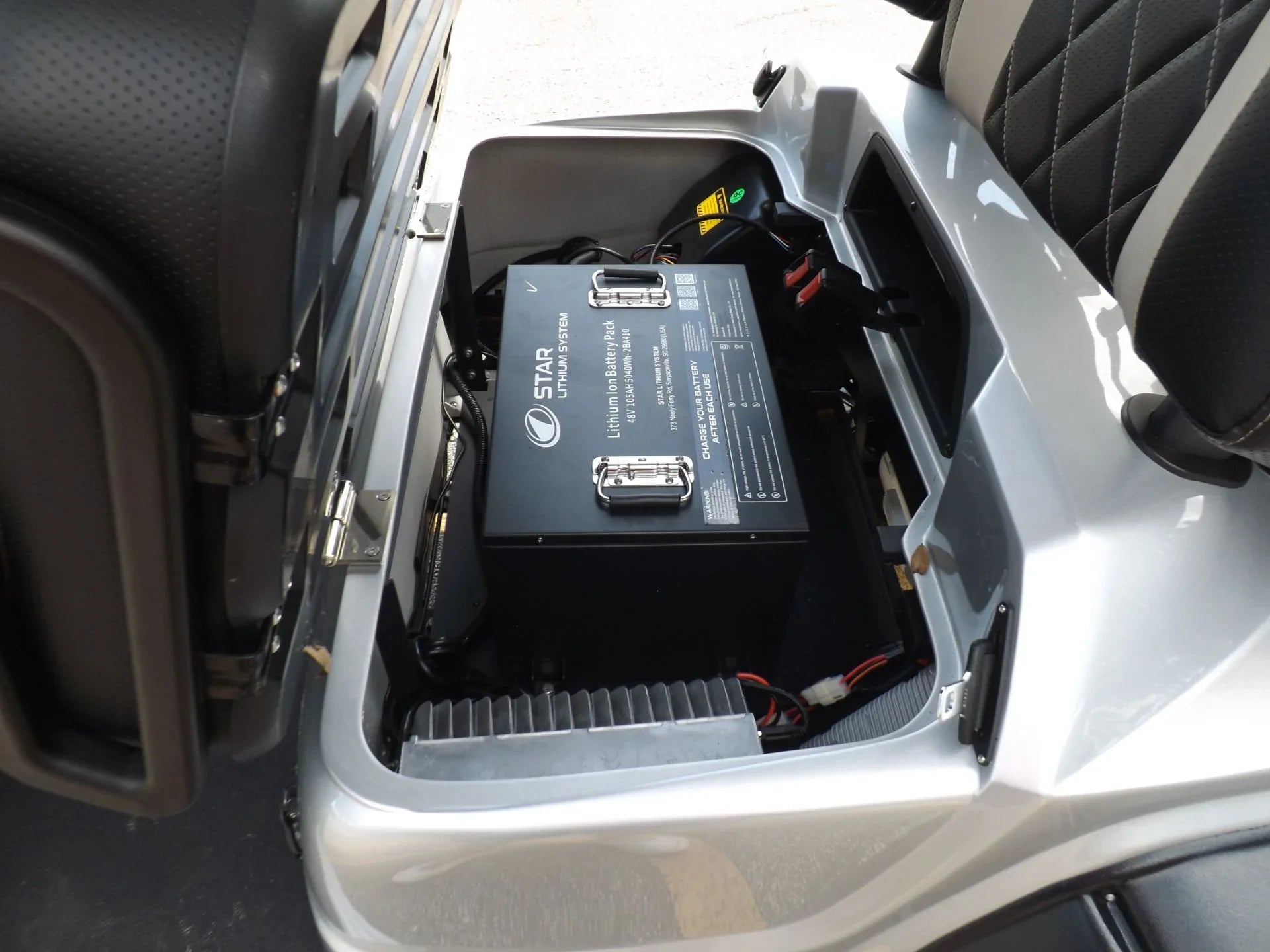 2024 Star EV SIRIUS 2+2 Lifted Lithium Golf Cart for Sale image 17