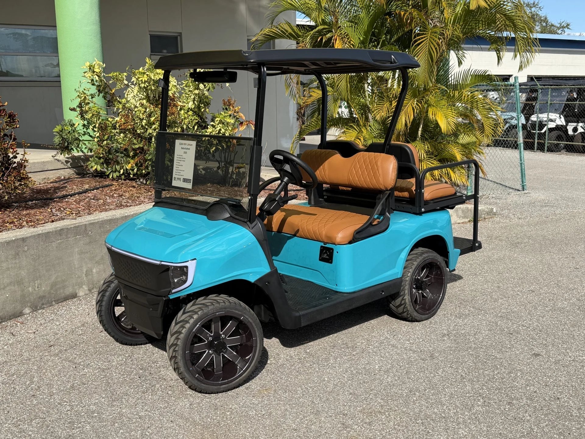 2020 E-Z-GO RXV Elite APEX Lithium Golf Cart for Sale image 0