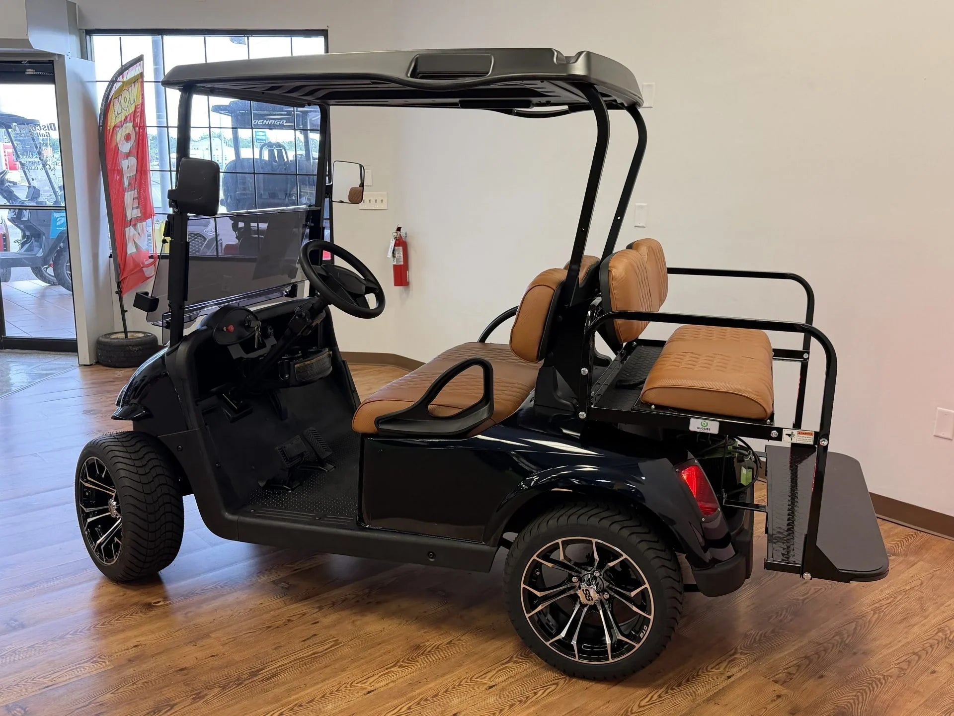 2020 E-Z-GO RXV Elite Lithium Golf Cart for Sale (Black) image 1