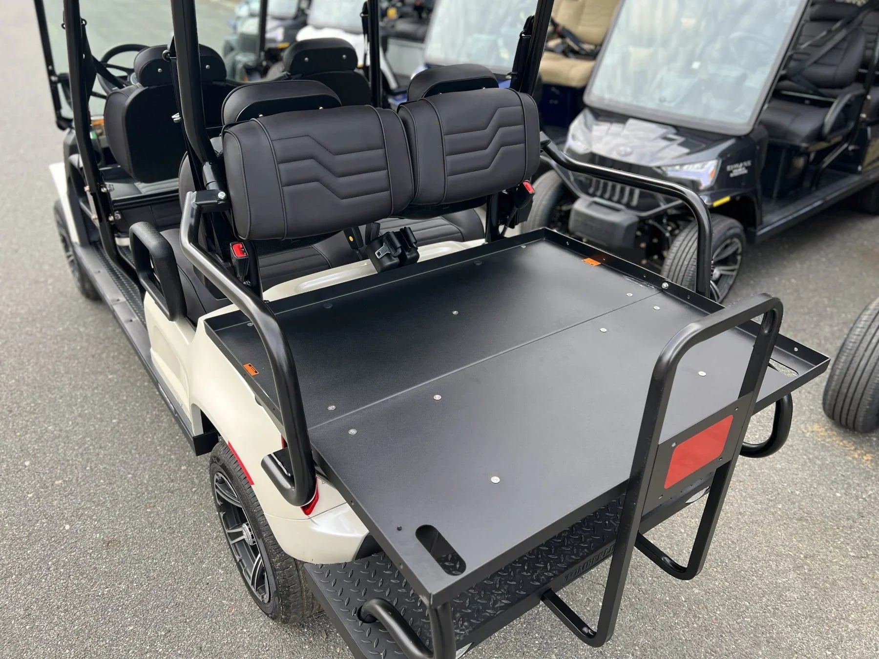 White 2024 Tomberlin Engage LX Golf Cart for Sale image 8